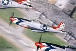 "1947 Thunderbird" - Don Feight - P-51 Mustang World War II Aviation Art